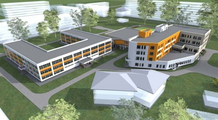 Начались работы по строительству пристройки к школе в Пушкино