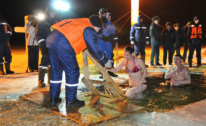 В городе Пушкино для крещенских купаний подготовят место на реке Уча, рядом с родника «Ивушка».
