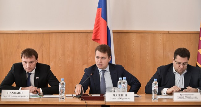 В Пушкино состоялось выездное заседание по проблемам дольщиков.