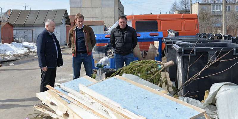 В поселении Царевское планируют модернизировать контейнерные площадки.