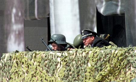 Реконструкция боя «Штурм Рейхстага» Пушкино 9 мая - фото Пушкино