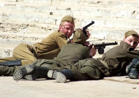 Реконструкция боя «Штурм Рейхстага» Пушкино 9 мая - фото Пушкино