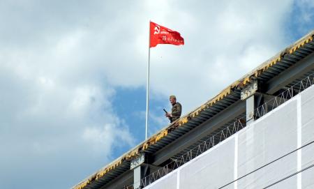 Реконструкция боя «Штурм Рейхстага» Пушкино 9 мая - фото Пушкино