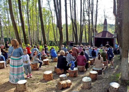 Дача музей Маяковского Пушкино 9 мая 2015 года - Фото Пушкино