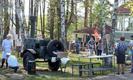 Дача музей Маяковского Пушкино 9 мая 2015 года - Фото Пушкино