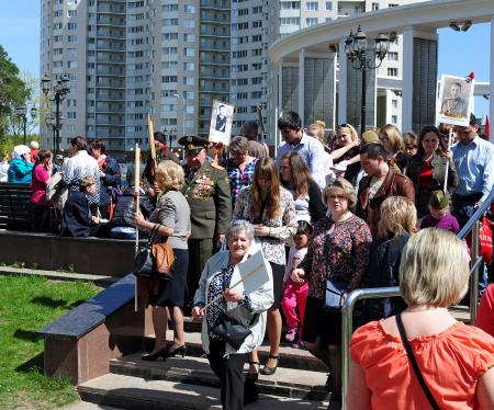 Пушкино 9 мая 2015 года - Фото Пушкино