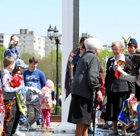 Пушкино 9 мая 2015 года - Фото Пушкино