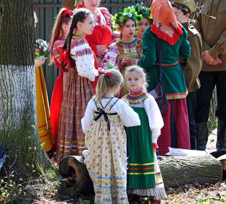 Дача музей Маяковского Пушкино 9 мая 2015 года - Фото Пушкино