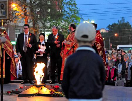 Свеча Памяти Пушкино 2016 год - фото Пушкино