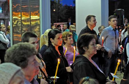 Свеча Памяти Пушкино 2016 год - фото Пушкино