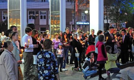 Свеча Памяти Пушкино 2016 год - фото Пушкино