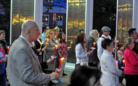 Свеча Памяти Пушкино 2016 год - фото Пушкино