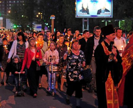 Свеча Памяти Пушкино 2016 год - фото Пушкино