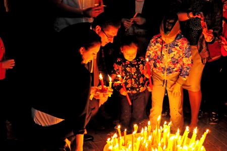 Свеча Памяти Пушкино 2016 год - фото Пушкино