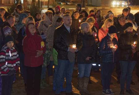 Свеча Памяти Пушкино 2017 - Фото Пушкино