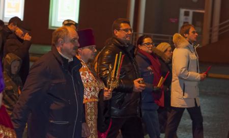 Свеча Памяти Пушкино 2017 - Фото Пушкино