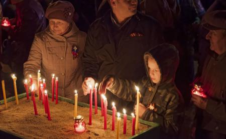 Свеча Памяти Пушкино 2017 - Фото Пушкино