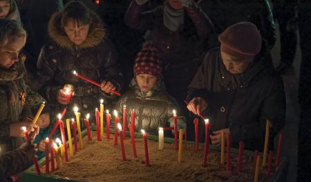 Свеча Памяти Пушкино 2017 - Фото Пушкино