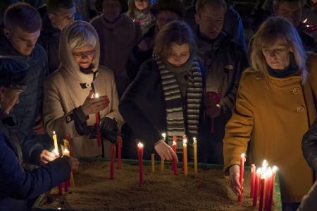 Свеча Памяти Пушкино 2017 - Фото Пушкино