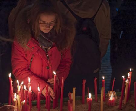 Свеча Памяти Пушкино 2017 - Фото Пушкино