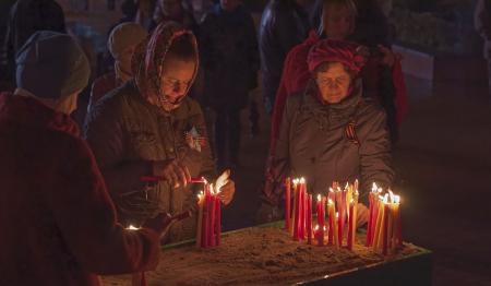 Свеча Памяти Пушкино 2017 - Фото Пушкино