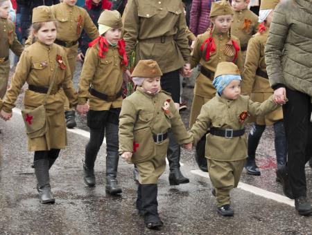 Бессмертный полк Пушкино 9 мая 2017 года - Фото Пушкино