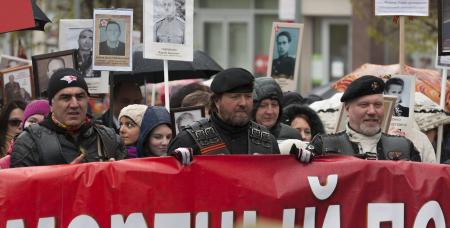 Бессмертный полк Пушкино 9 мая 2017 года - Фото Пушкино