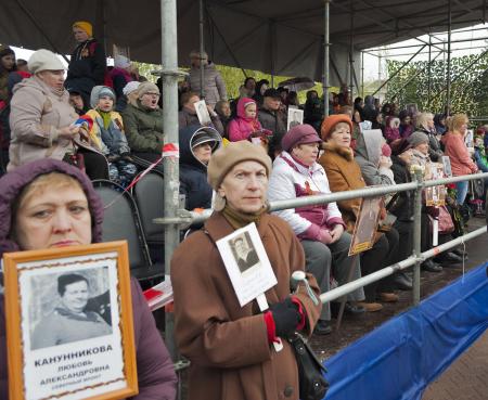 Бессмертный полк Пушкино 9 мая 2017 года - Фото Пушкино