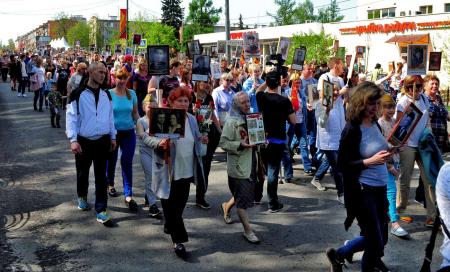 Бессмертный полк - Пушкино 2019 год (7)