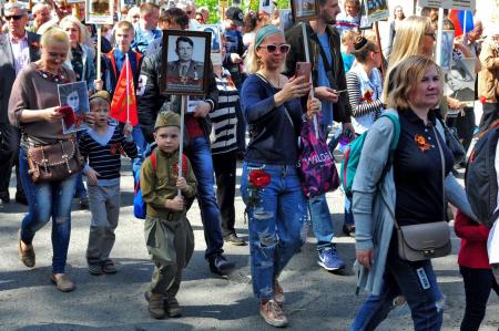 Бессмертный полк - Пушкино 2019 год (15)